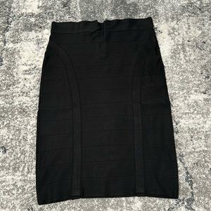Bandage black skirt large